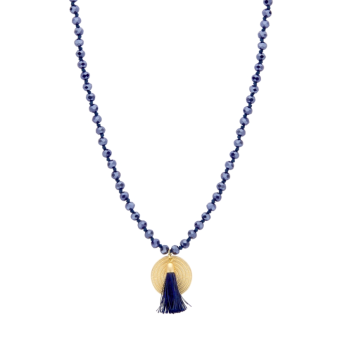 61371Mix24 Lange Ketting Biba Classic Donkerblauw